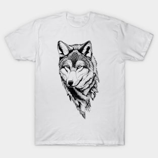 Wolf tattoo art T-Shirt